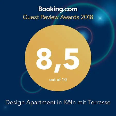 Design Apartment in Köln mit Terrasse Exterior foto
